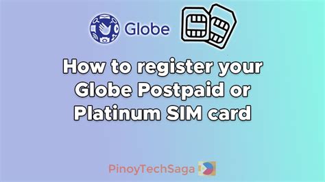 how to register postpaid sim